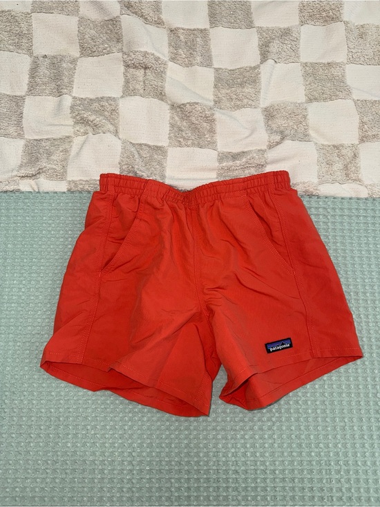 Patagonia Other - Patagonia Baggies 5 Inseam Shorts Mens XXS Red Orange Quick Dry Casual Hiking
